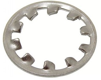 F-025NLIT4-1452 1/4 INTERNAL TOOTH LOCK WASHER 410 SS